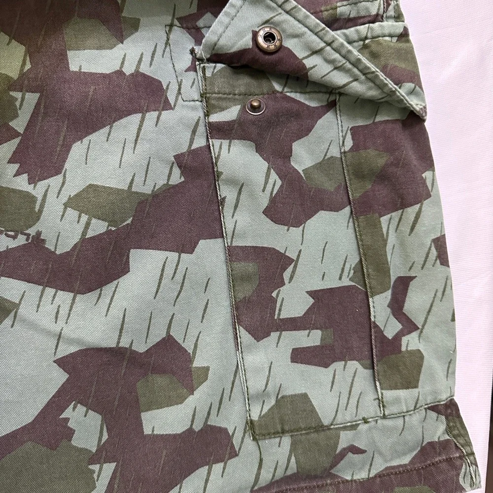 Volcom Camo Cargo Shorts Mens 34 Utility Skater‎ Streetwear Grunge Y2K Military